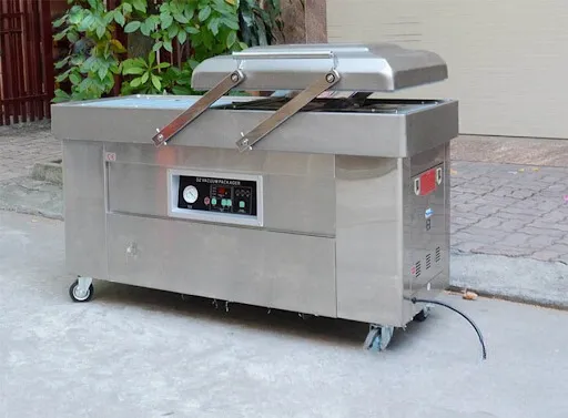 Máy ép thực phẩm DZQ400 có 2 buồng hút tại khu vực Quảng Bình
