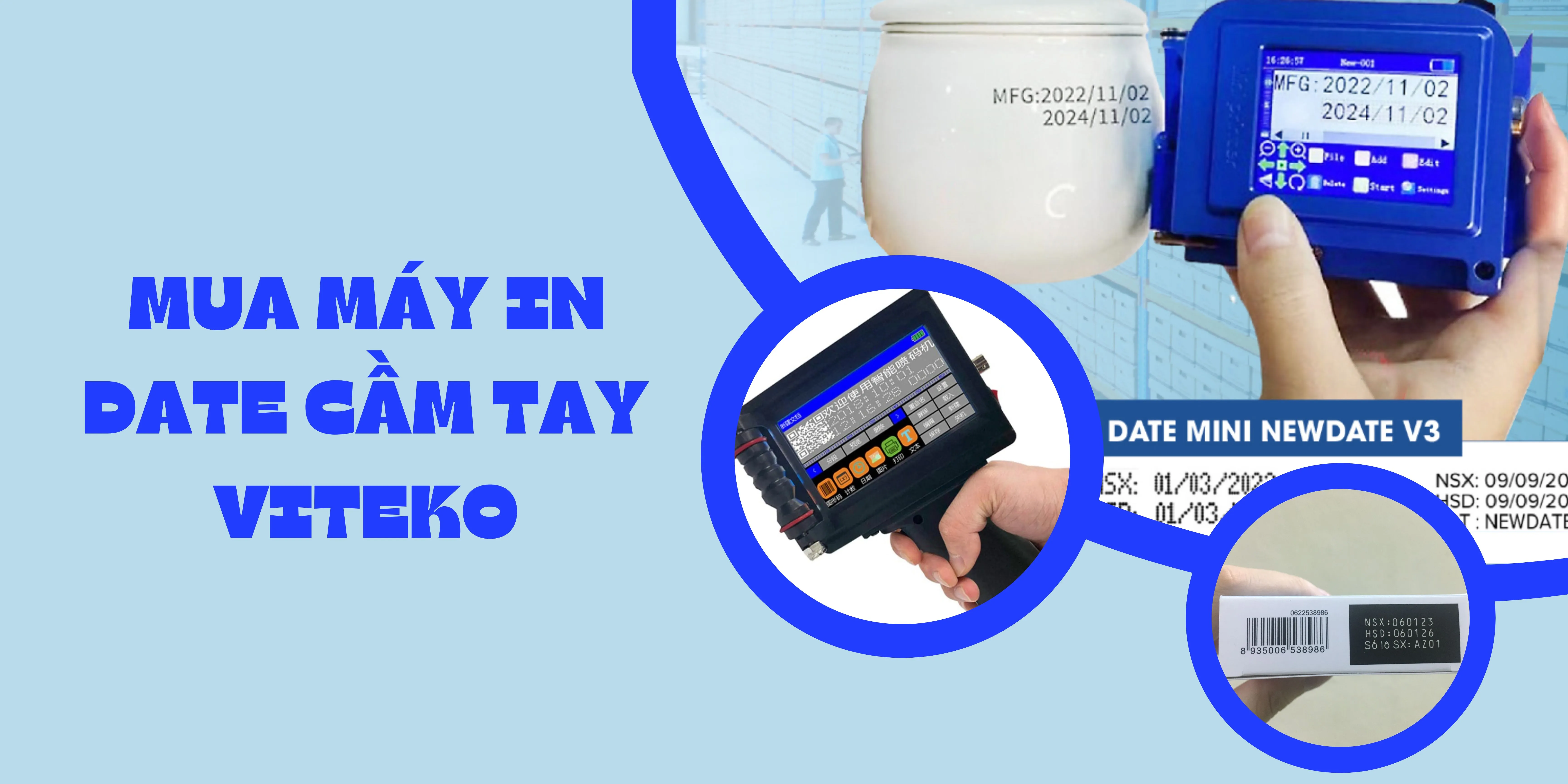 Đơn vị cung cấp máy in date cầm tay Hải Phòng