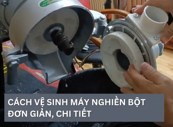 Vệ sinh máy xay nghiền thuốc, nghiền thảo dược