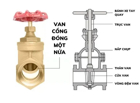 Hệ thống chiết rót van cổng