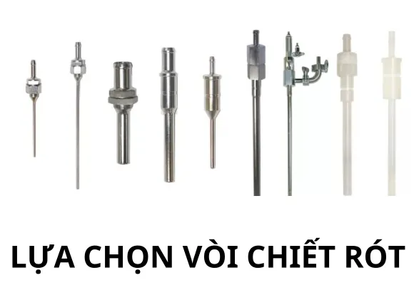 Vòi chiết rót của máy chiết trọng lượng tịnh