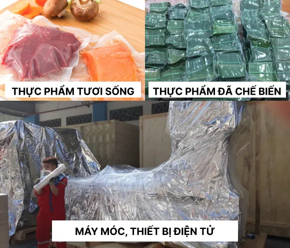 Chọn túi hút chân không dựa vào loại máy hút