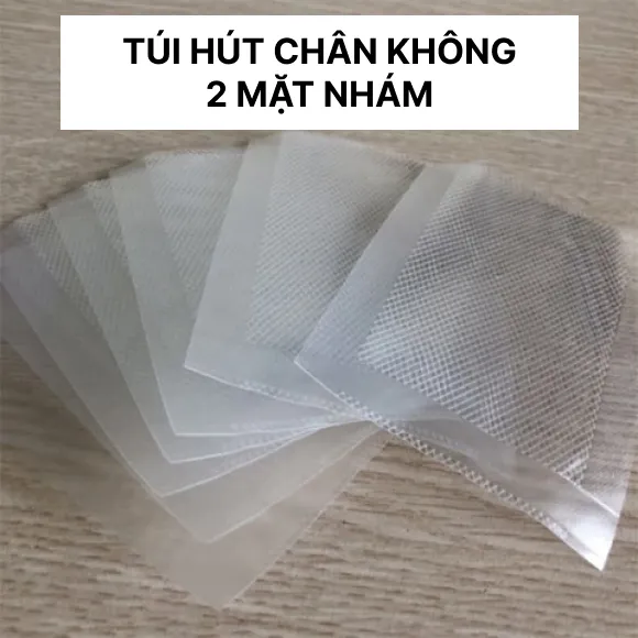 Túi hút chân không 2 mặt nhám