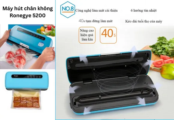 Máy hút chân không mini Ronegye 5200 tại Phan Thiết