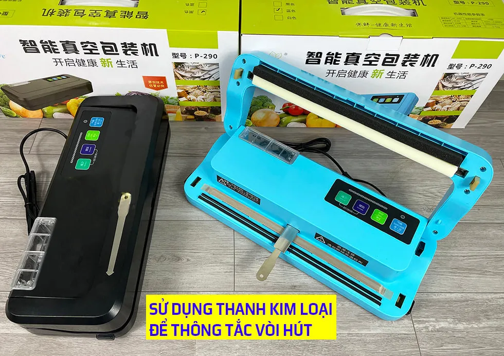 vệ sinh máy hút chân không P290 - bước 2