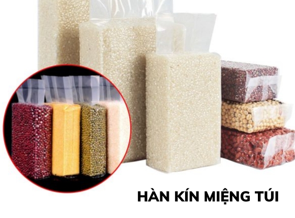 độ kín hoàn hảo cho túi hút chân không