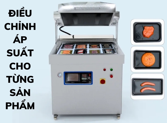 Điều chỉnh áp suất đóng gói phù hợp