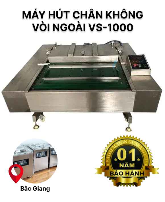 Máy hút chân không công nghiệp VS-1000 tại Bắc Giang