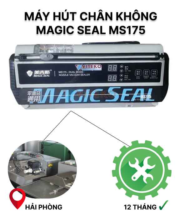 Máy hút ép chân không mini đa năng Magic Seal MS175