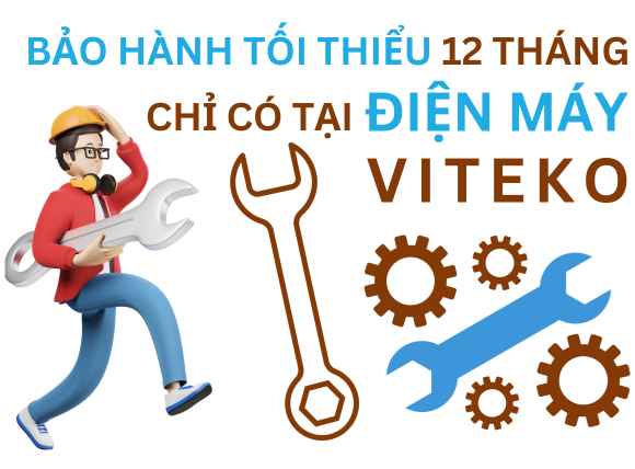 Chính sách bảo hành máy hút chân không tại VITEKO