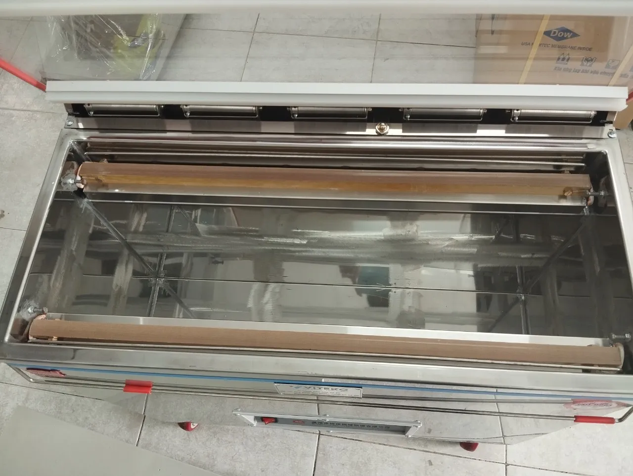 buồng hút của máy hút chân không chè ld660