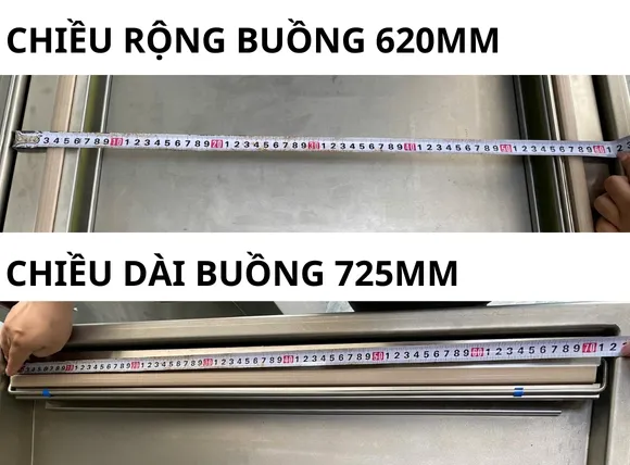 Kích thước của máy hút chân không DZ700