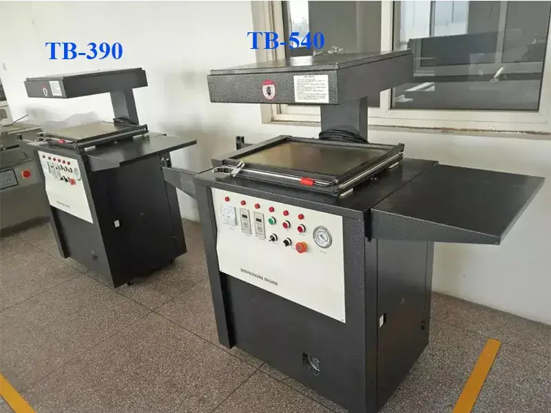 máy hút định hình chân không TB390 và TB540