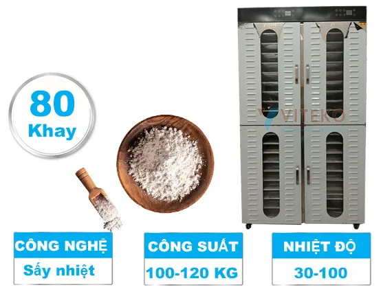 Máy sấy bột sắn dây công nghiệp-LT-023