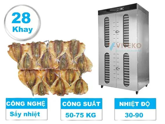 LT195 - máy sấy khô cá lóc