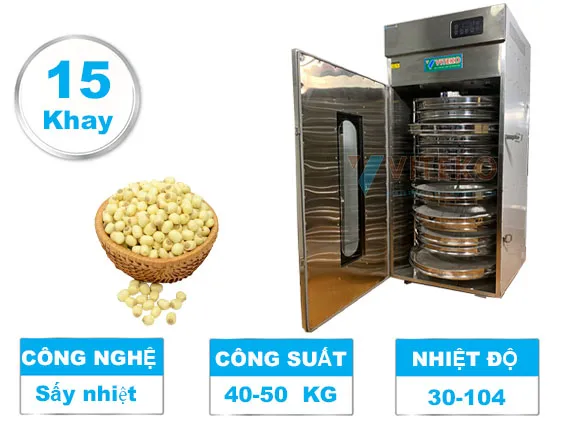 Máy sấy hạt sen công nghiệp - LT-026 