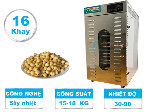  Máy sấy khô hạt sen gia đình -  LT-101