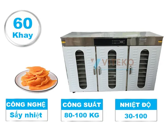 Máy sấy khoai lang công nghiệp 30kg - LT-021