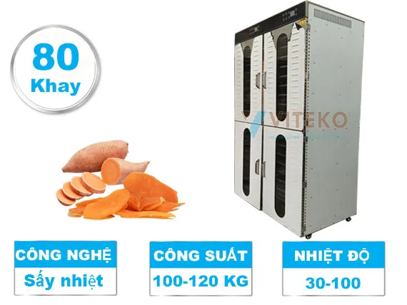 Máy sấy khoai lang công nghiệp - LT-023