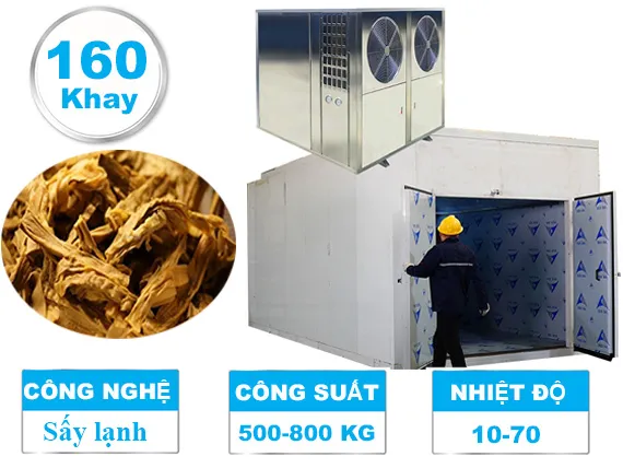 lò sấy măng khô công suất lớn AGHD-60EL