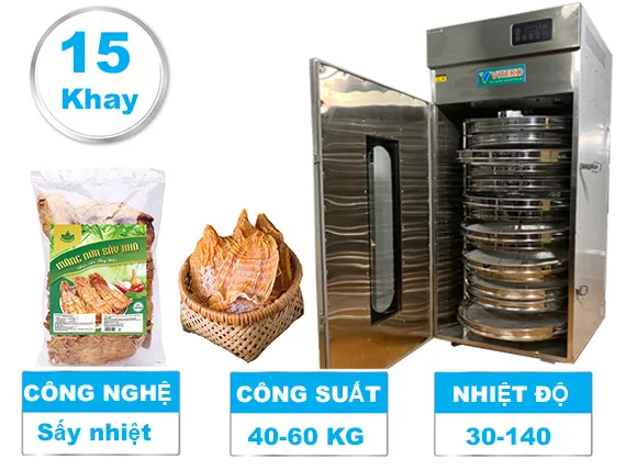 máy sấy măng khô nhiệt độ cao LT-026