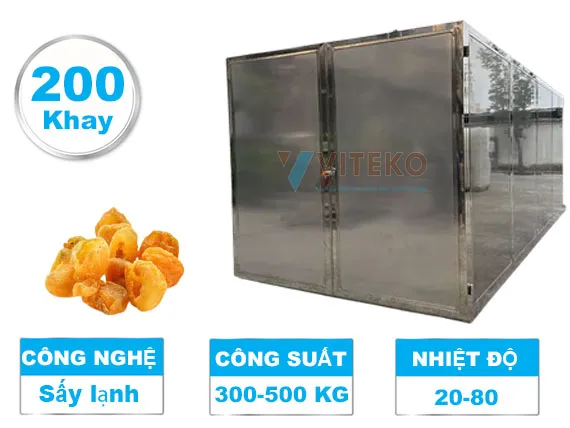 Lò sấy nhãn công suất lớn - AIO-DF600GW 