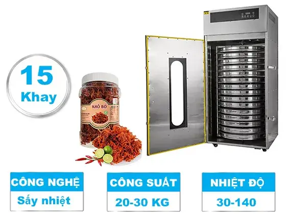 LT026 - máy sấy khô bò công nghiệp