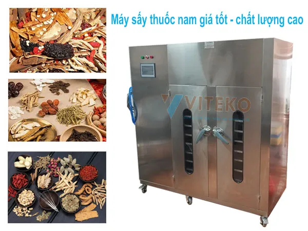 Máy sấy thuốc nam giá tốt nhất - chất lượng cao giúp sấy thuốc đạt hiệu quả