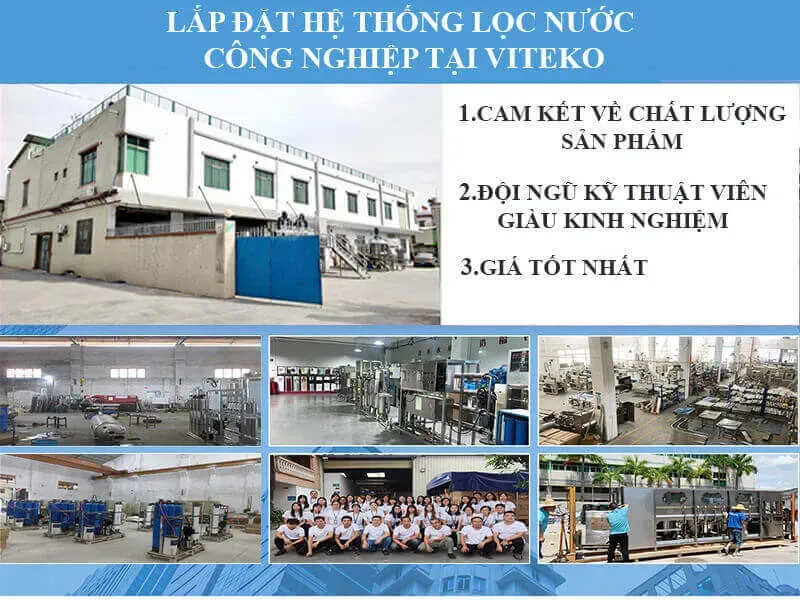 lắp đặt máy lọc nước trường học tại VITEKO