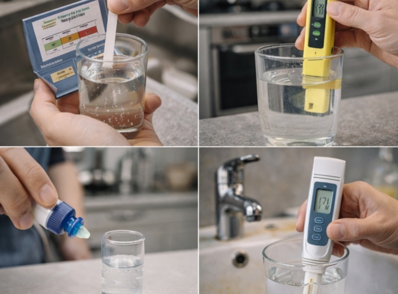 Cách kiểm tra độ cứng nước chính xác là gì?
