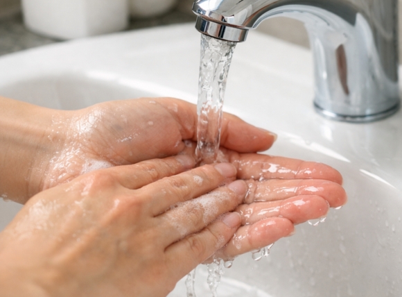 Cảm giác nước mềm trơn/nhớt khi tắm có bình thường không?