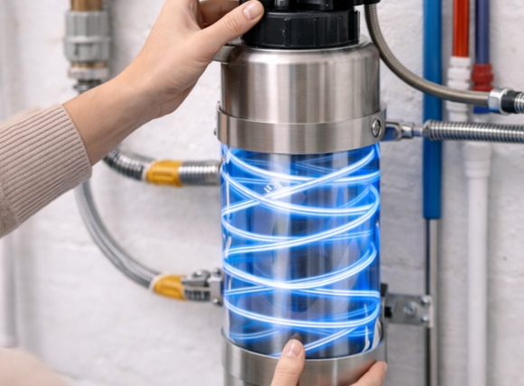 Hệ thống không dùng muối (water conditioner) hoạt động thế nào?