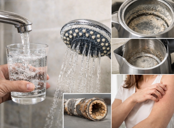 Nước cứng và tác hại thực tế đối với thiết bị và sức khỏe
