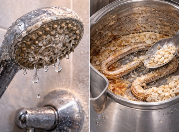 Không vệ sinh định kỳ làm cặn ngày càng khó loại bỏ