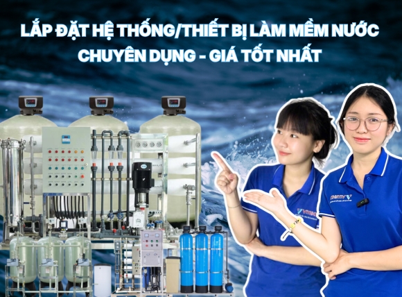 Lắp đặt hệ thống lọc và làm mềm nước tại VITEKO