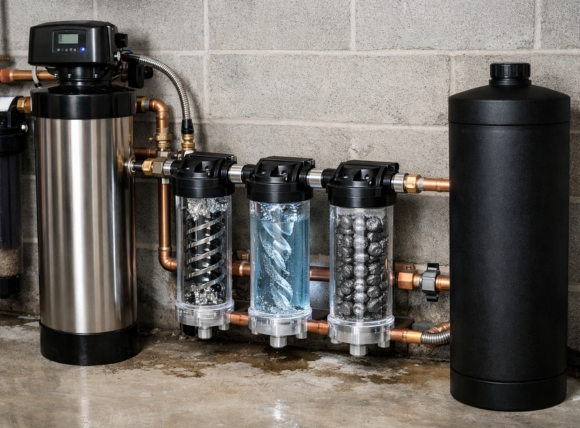 Cơ chế hoạt động công nghệ làm mềm không dùng muối