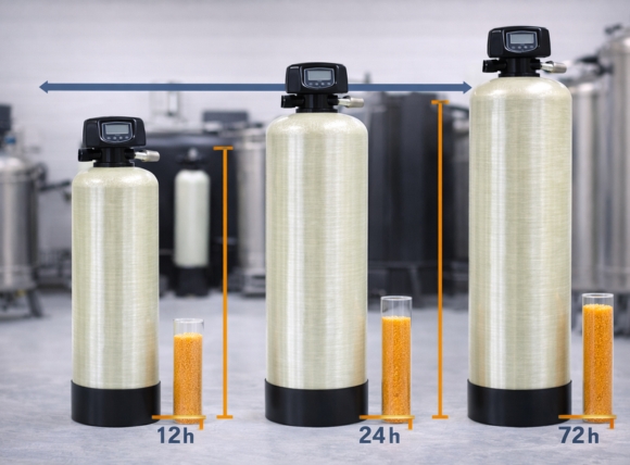 Ảnh hưởng của chu kỳ tái sinh đến việc chọn kích thước bình