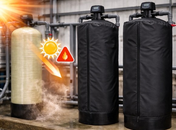 Bảo vệ vỏ bình composite khỏi tia UV và nguồn nhiệt