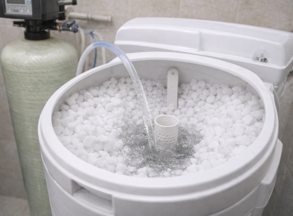 Nguyên lý hoàn nguyên hạt nhựa trao đổi ion bằng muối