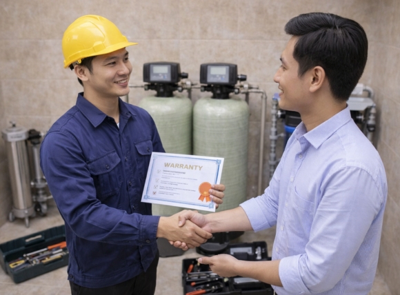 Tiêu chí về chính sách bảo hành và hỗ trợ sau lắp đặt