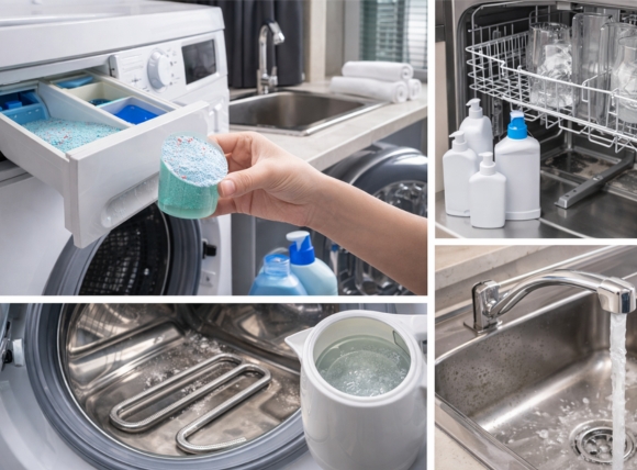 Nước mềm giúp giảm lượng chất tẩy rửa, chi phí bảo trì thiết bị