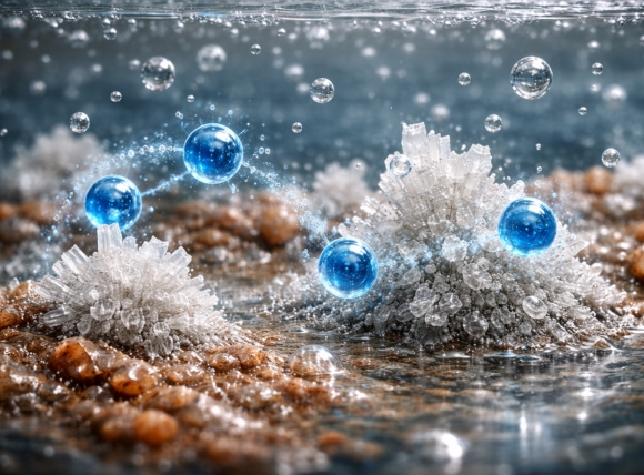 Cơ chế ức chế mầm tinh thể CaCO₃