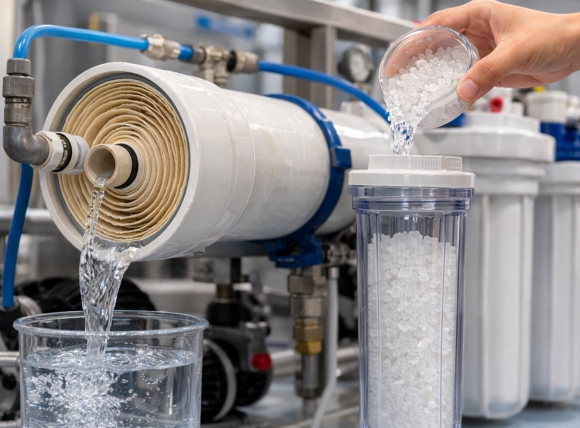 Ứng dụng Polyphosphate bảo vệ màng lọc RO và NF