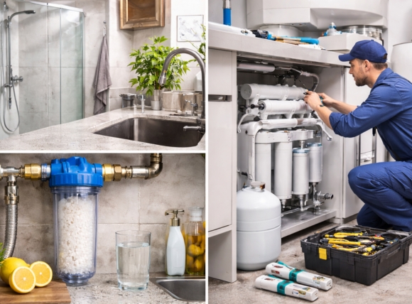 Ứng dụng Polyphosphate cho hộ gia đình và dịch vụ