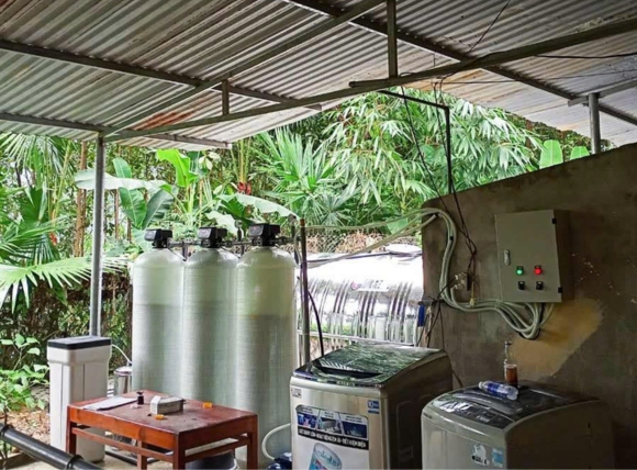 Hệ thống lọc trao đổi ion làm mềm nước