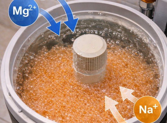 Cơ chế hoạt động của hạt nhựa Resin cationit