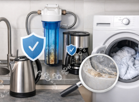 Bảo vệ thiết bị gia dụng khỏi cặn vôi canxi và magie