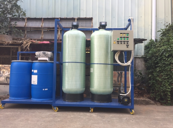 Hệ thống trao đổi ion sử dụng hạt nhựa Resin