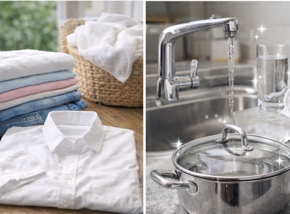 Quần áo và đồ dùng gia đình đạt chất lượng tốt hơn sau giặt rửa