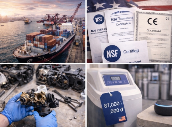 Các yếu tố cấu thành giá cao của máy nhập khẩu